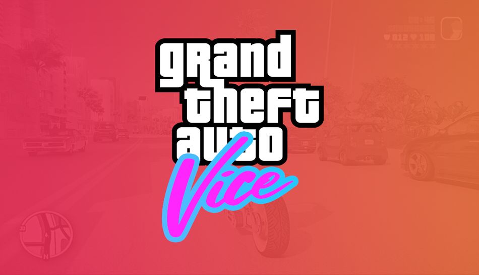 artwork showing GTA Vice logo by Altchar