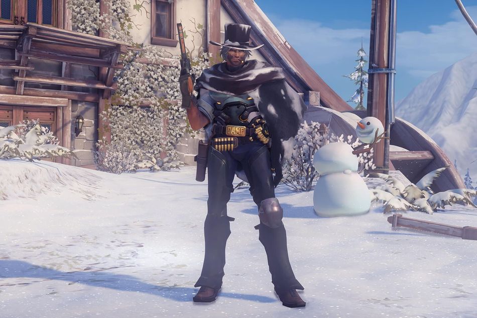 McCree as Scrooge McCree for Winter Wonderland 2017