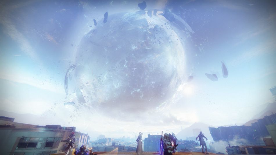 Destiny 2 - Nearly healed Traveler