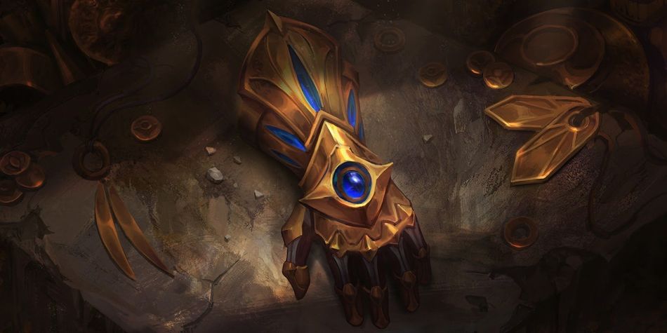 Picture of Ezreal's gauntlet in League of Legends