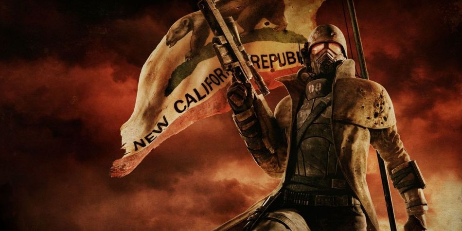 Fallout New Vegas screenshot showing the main character