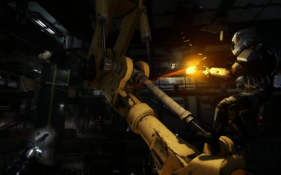 Close combat: Star Citizen

