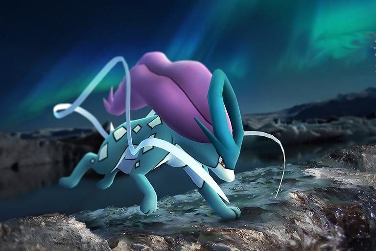 Picture of Suicine in Pokemon Go