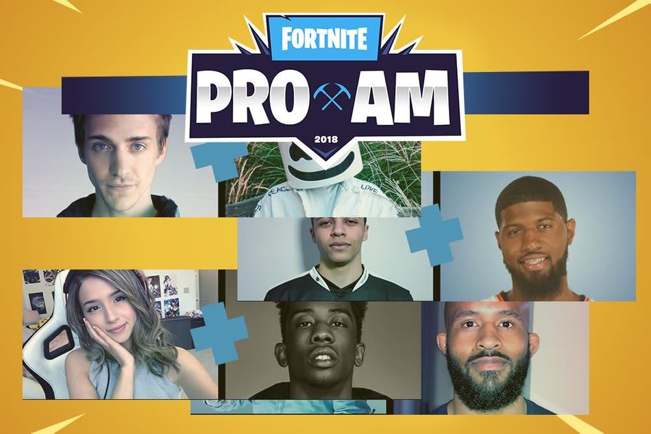 Epic Games' announcement for E3 celebrity Fortnite matches