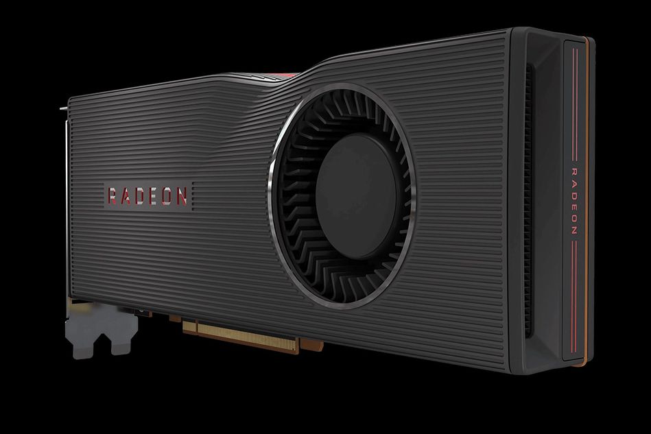 artwork showing radeon 5700 graphics card