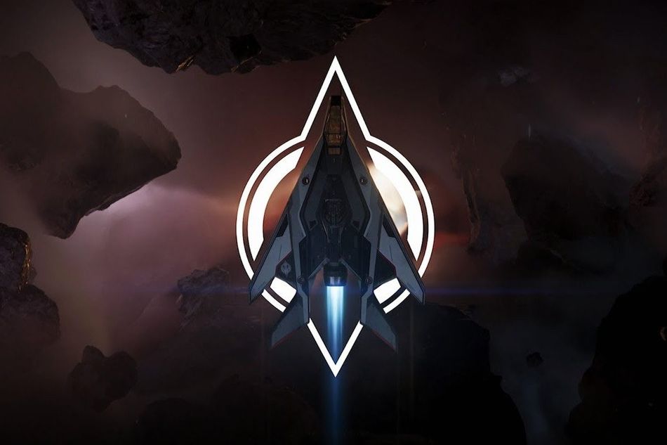Promotional picture for the new Star Citizen ship, Arrow