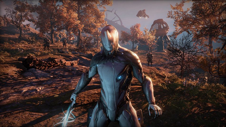 Warframe, dynamic lighting 