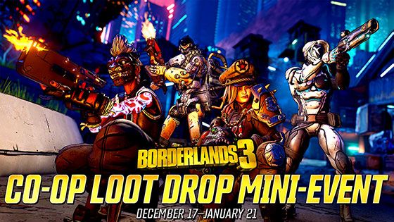 Borderlands 3 - Co-op Loot Drop event is back 