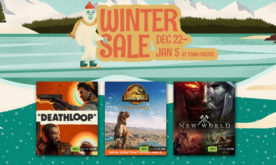 Steam Winter Sale runs until January 5