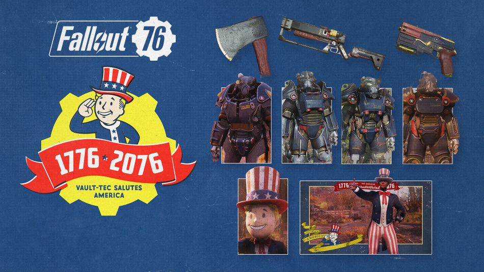 Fallout 76 - Tricentennial Items