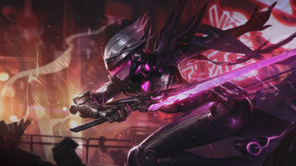 League of Legends champion Fiora - POJECT: Fiora skin splash art