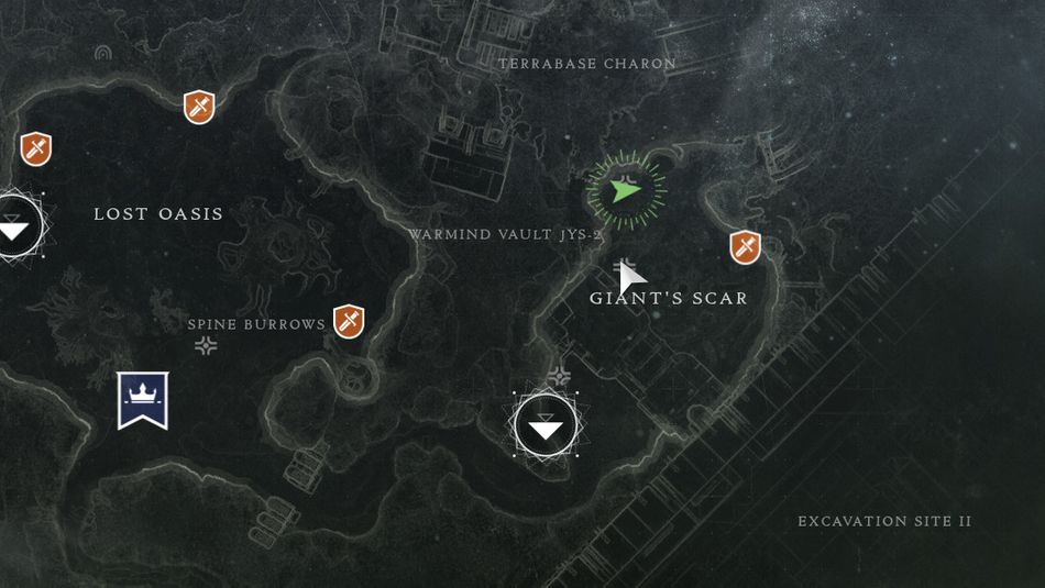 Destiny 2 - Xur's location on Io