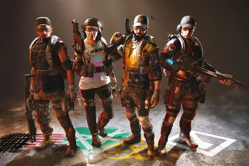 picture showing several characters from the division 2