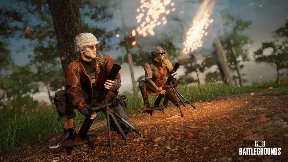 PUBG - New weapon: Mortar