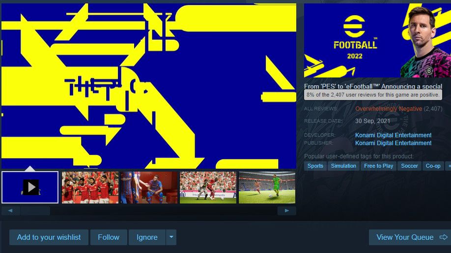 eFootball 2022