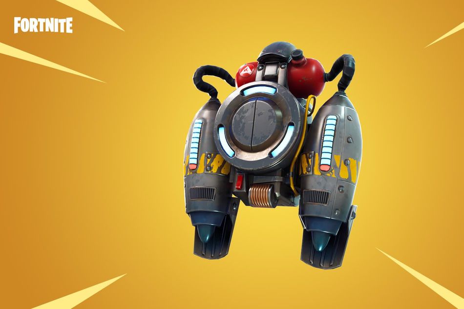 Fortnite's latest backpack item addition, the long awaited Jetpack
