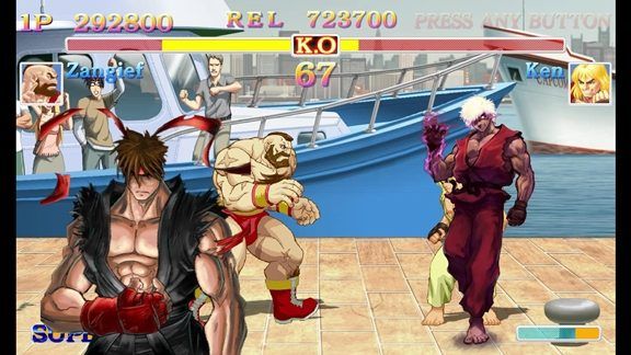Ultra Street Fighter II: The Final Challengers - Evil Ryu and Violent Ken.