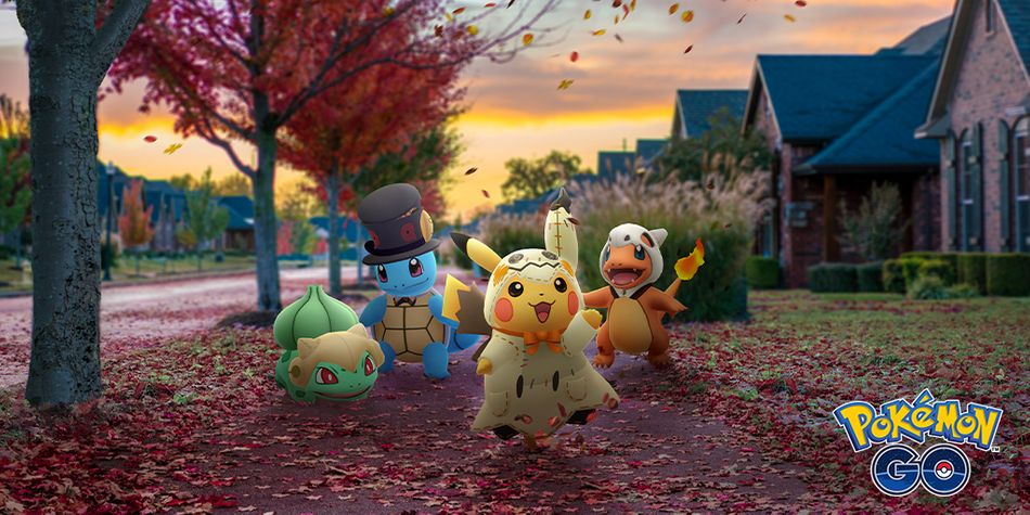 Pokemon Go celebrates Halloween with a special event