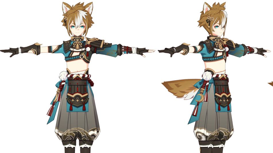 Genshin Impact character Gorou