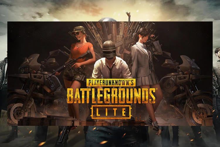 PUBG Lite Poster showing one male and two female characters