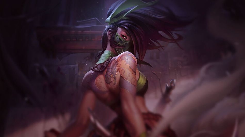 Picture of Akali in League of Legends