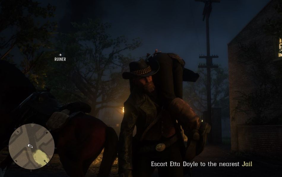Red Dead Online - Waiting before turning Etta in