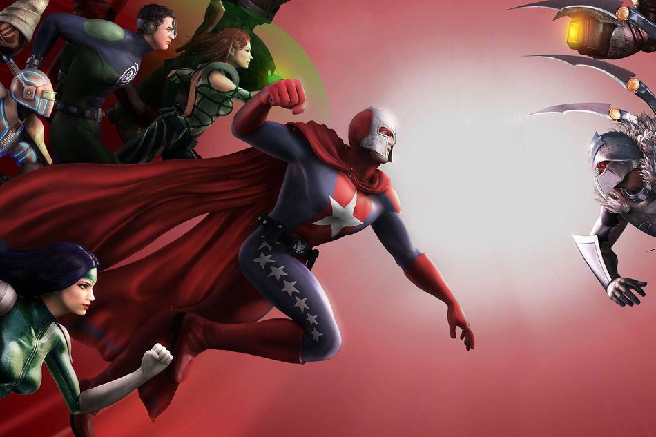 Promotional image for City of Heroes
