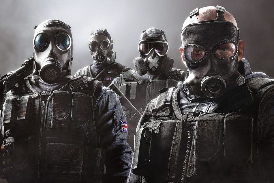 Picture of the SAS boys from Rainbow Six Siege
