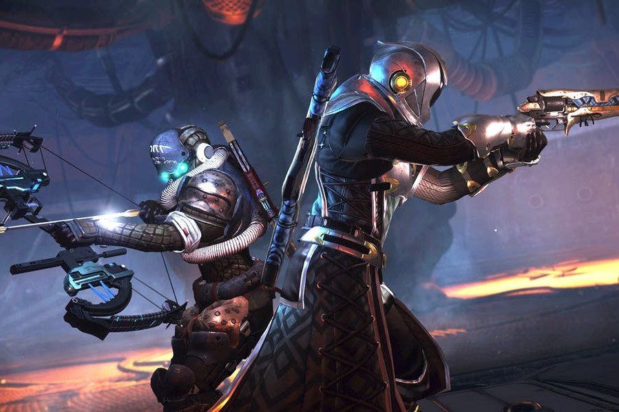 picture showing two charachters from Destiny universe