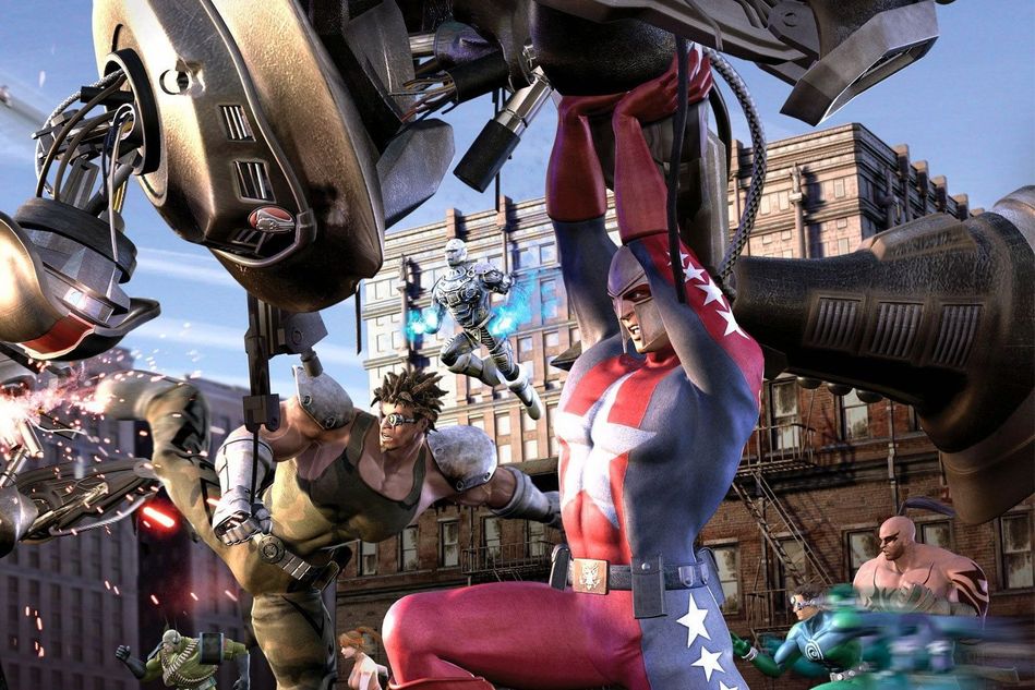 Picture of a superhero in City of Heroes