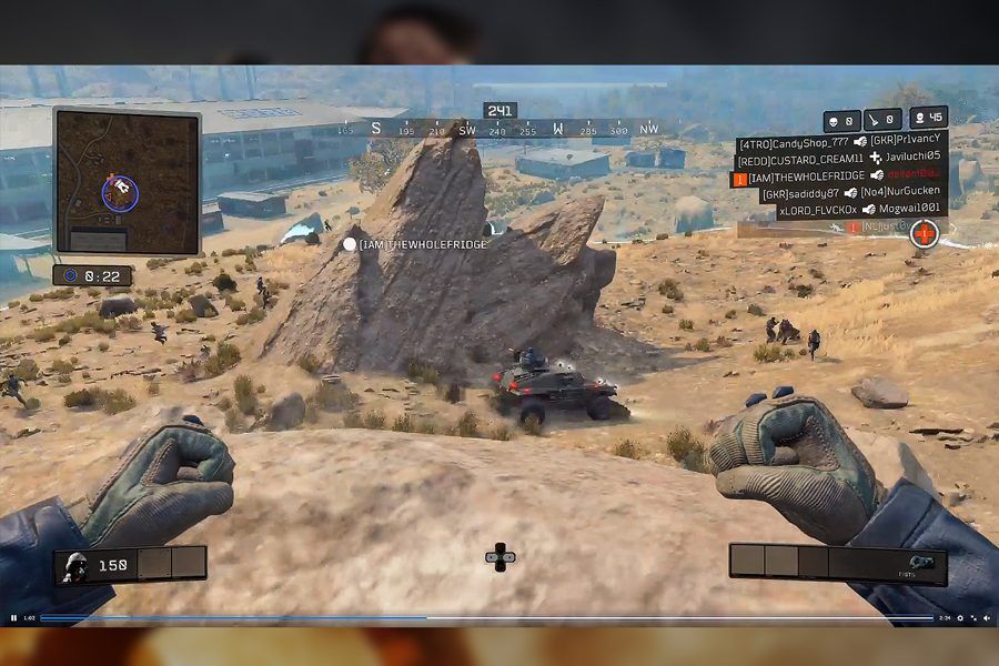 picture showing Blackout combat