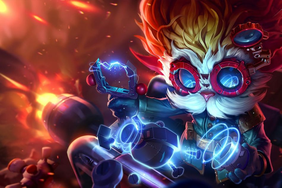 Splash art for Heimerdinger in League of Legends