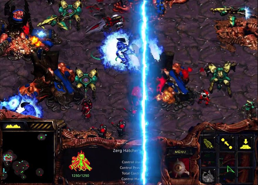StarCraft Remastered - SD vs. 4K