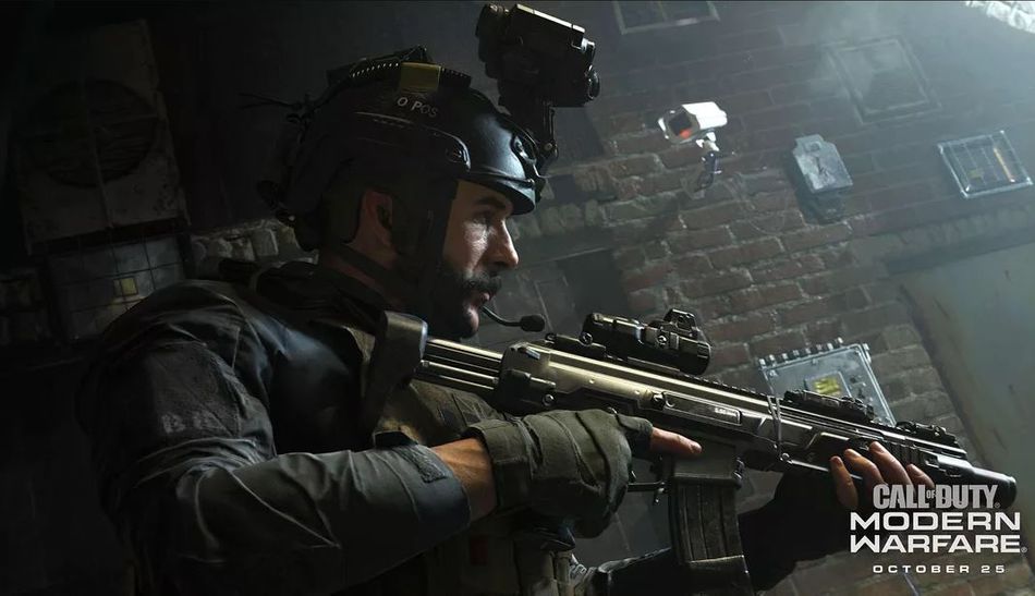 Call of Duty: Modern Warfare promo image featuring Captain Price