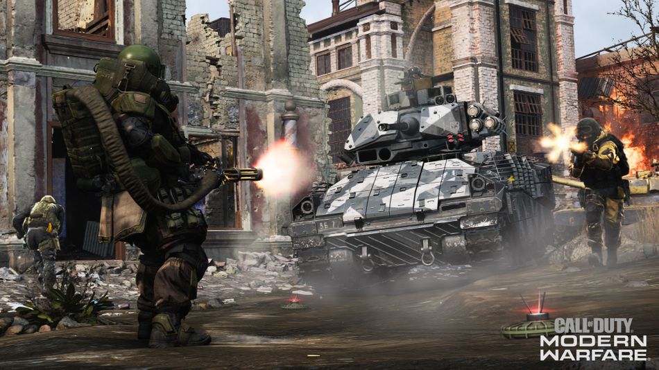 Armoured vehicle from Call of Duty: Modern Warfare 