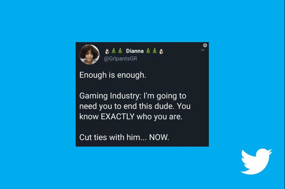 picture showing a tweet