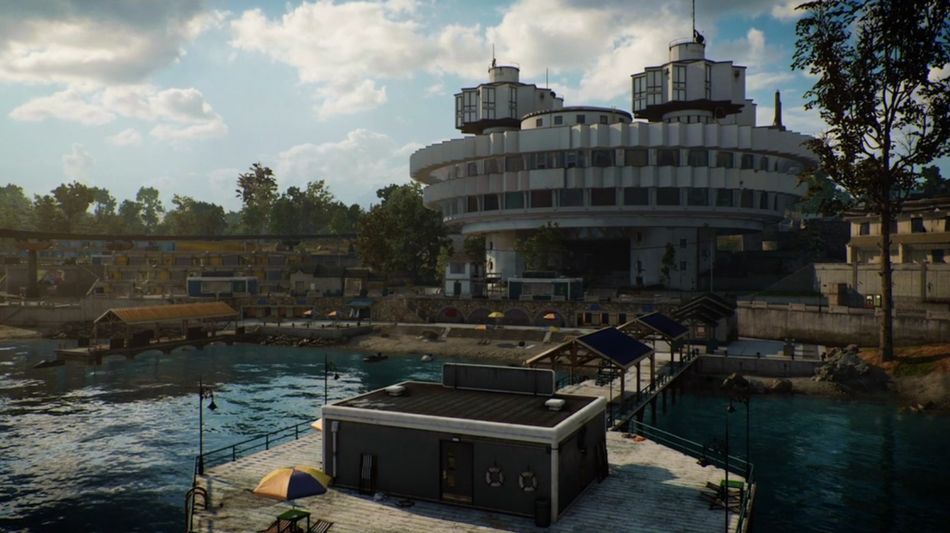 Call of Duty Cold War screenshot showing Sanatorium map
