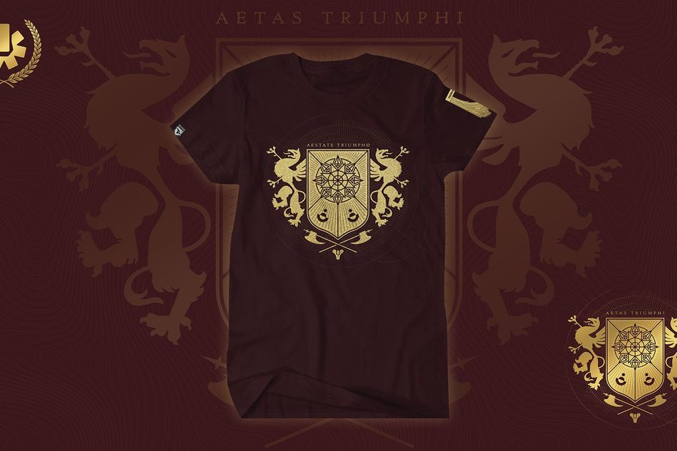 Picture of a customisable shirt from Destiny 2 store