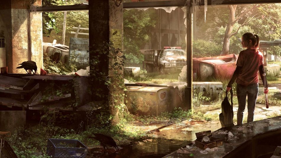 Concept art for The Last of Us Remastered