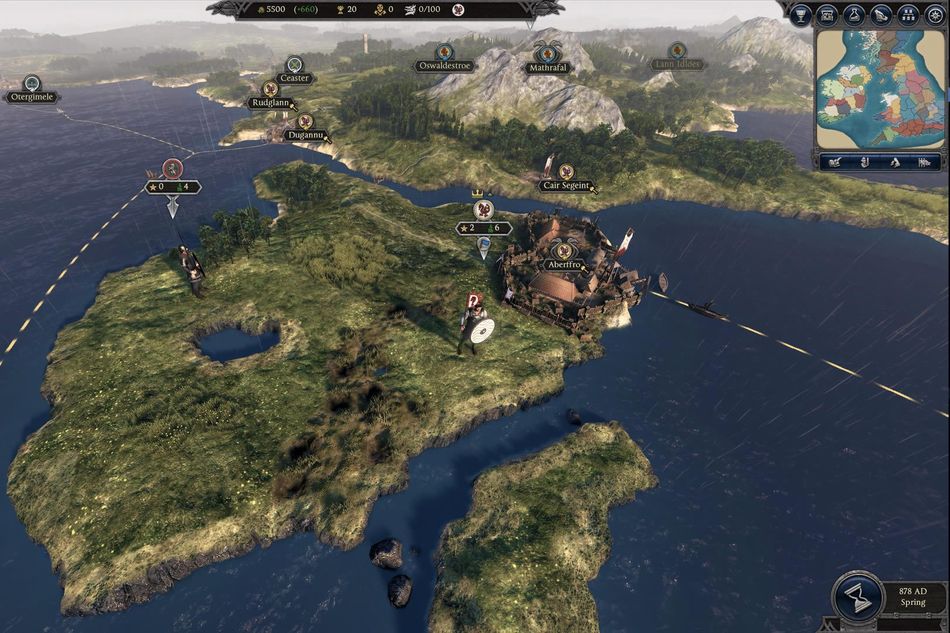 Screenshot from Total War Saga: Thrones of Britannia