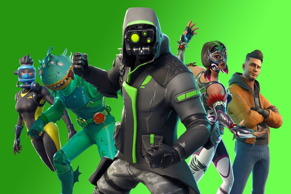 Five character skins from Fortnite: Battle Royale's Season 6
