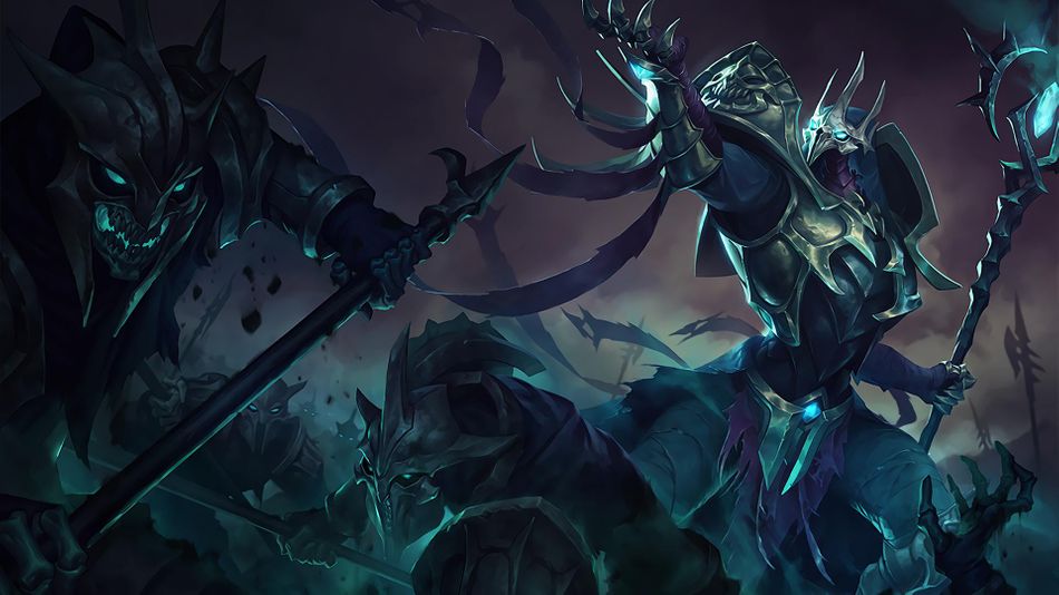 League of Legends champion Azir Gravelord skin