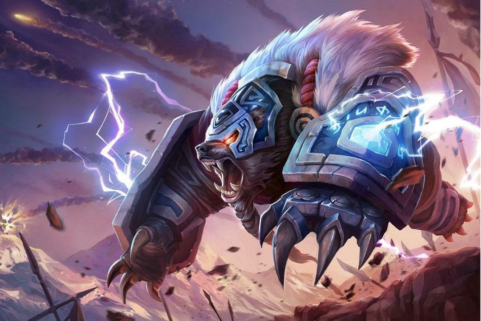 Splash art for Volibear in League of Legends