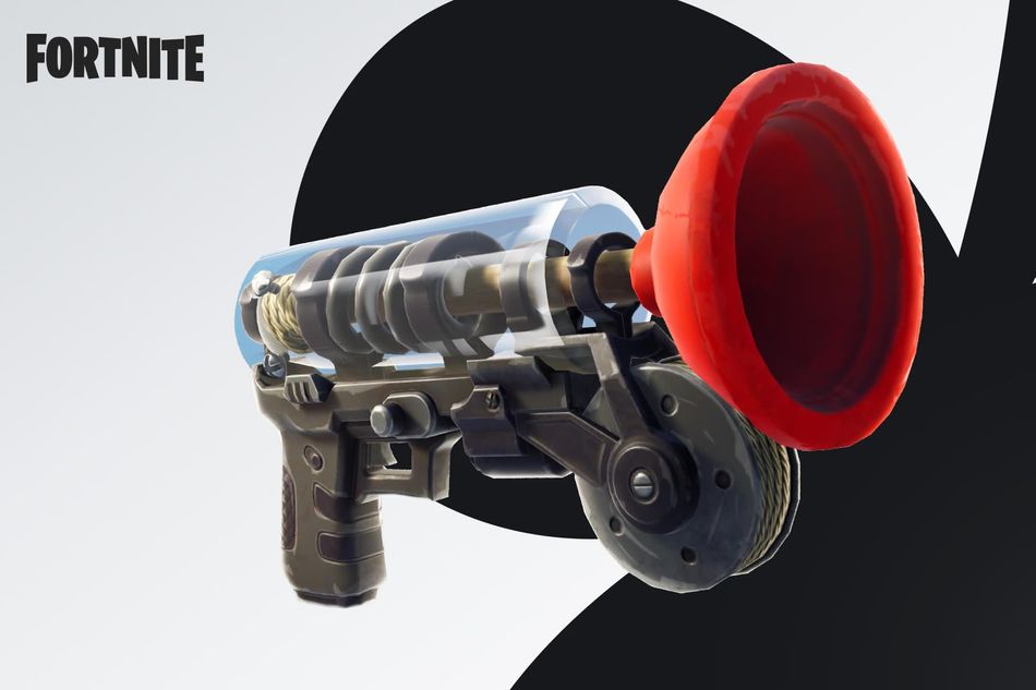 The Grappler gun, Fortnite's latest arsenal addition 