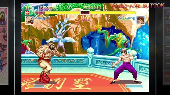 Ultra Street Fighter II: The Final Challengers - classic style.