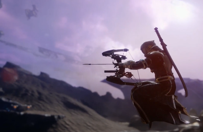 A preview of a new weapon in Destiny 2: Forsaken expansion