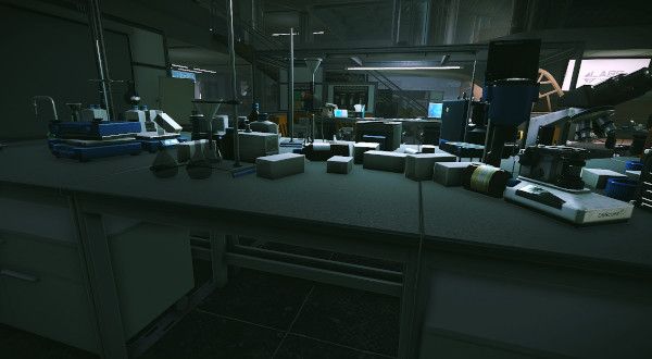 Testing tables in The Lab to loot