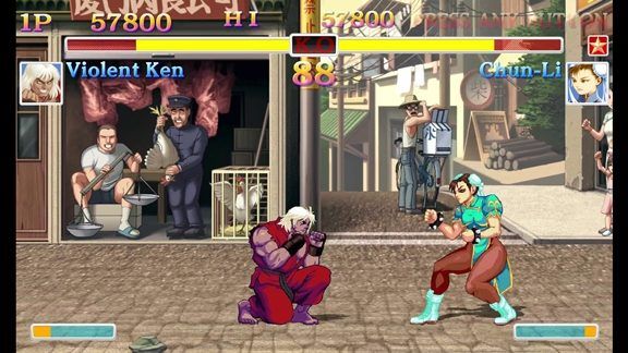 Ultra Street Fighter II: The Final Challengers - Arcade mode.