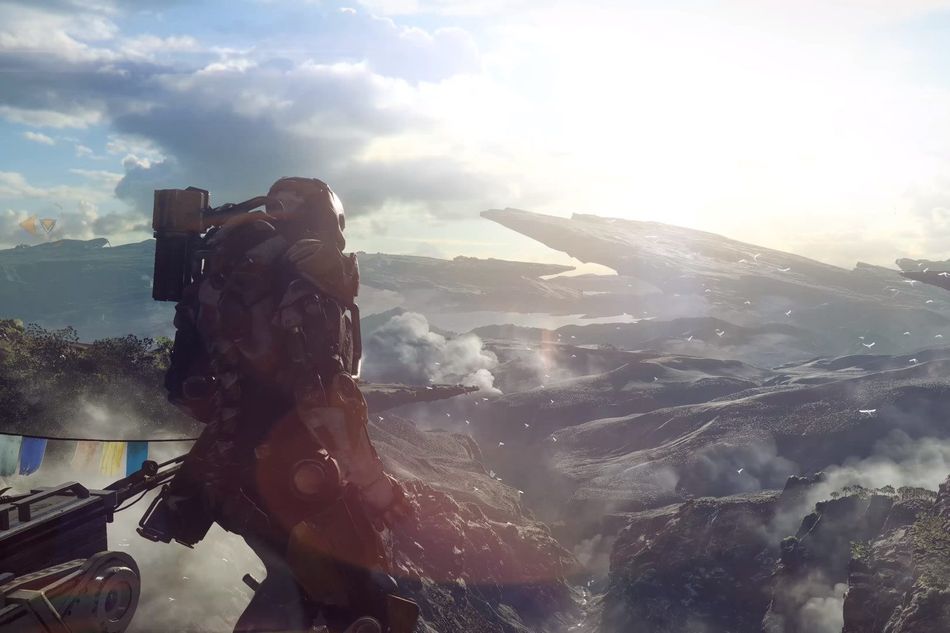 Picture of a pilot in a javelin looking at horizon