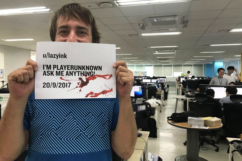 Brendan "PlayerUnknown" Greene - Reddit AMA